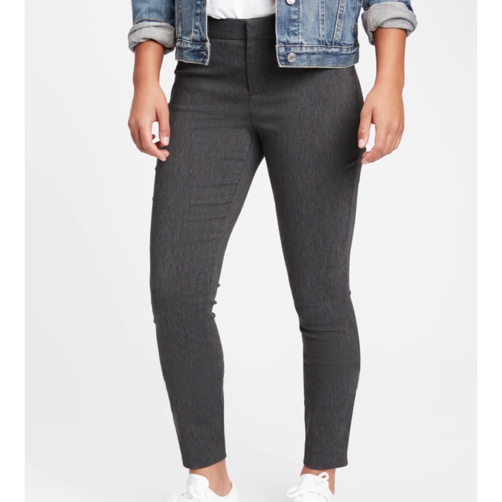 EUC GAP Women's Skinny Pants in Charcoal Gray